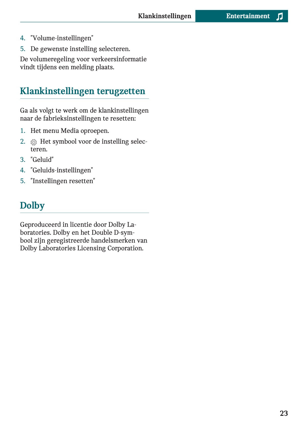 2025-2026 Mini Cooper Infotainment Manual | Dutch