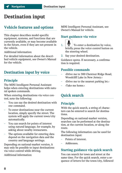 2026 Mini Cooper Convertible Infotainment Manual | English US