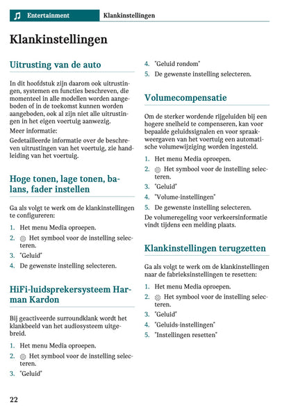 2025-2026 Mini Countryman Infotainment Manual | Dutch