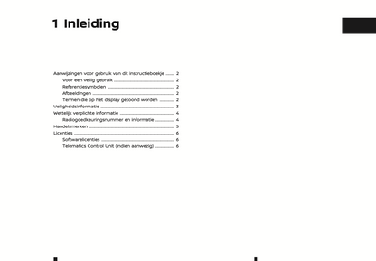 2022-2024 Nissan Connect Type A Infotainment Manual | Dutch