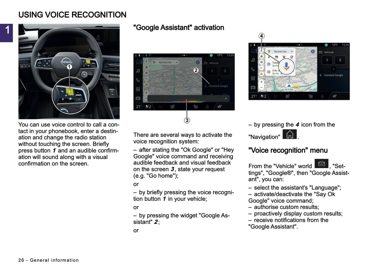 2026 Nissan Micra NissanConnect Infotainment Manual | English