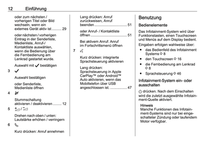 2021 Opel Corsa / Corsa-e Infotainment Manual German