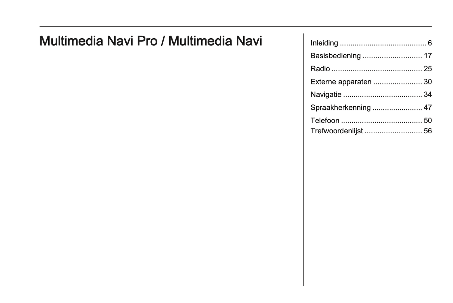 2022 Opel Corsa Infotainment Manual | Dutch