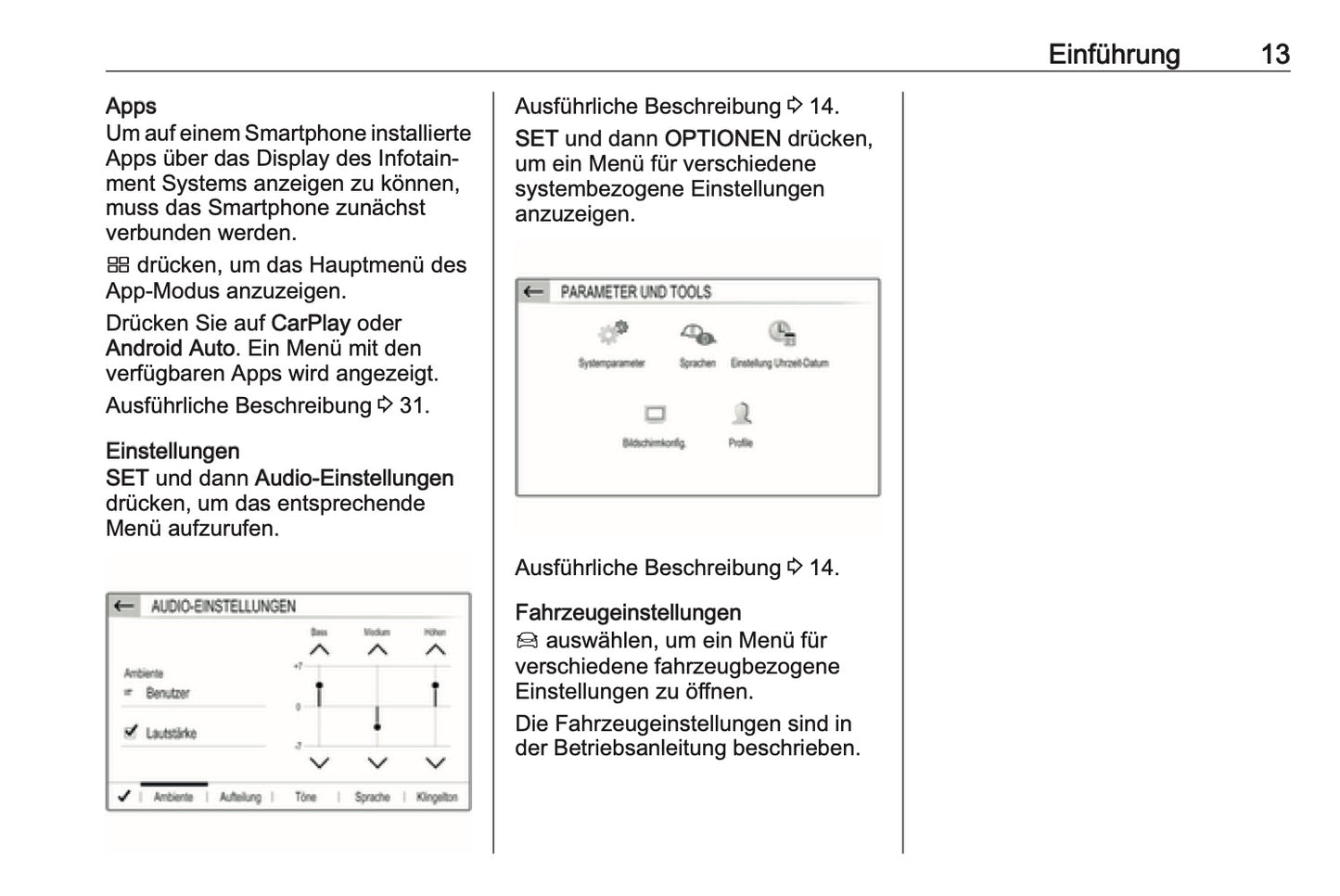 2018-2020 Opel Crossland X Infotainment Manual | German