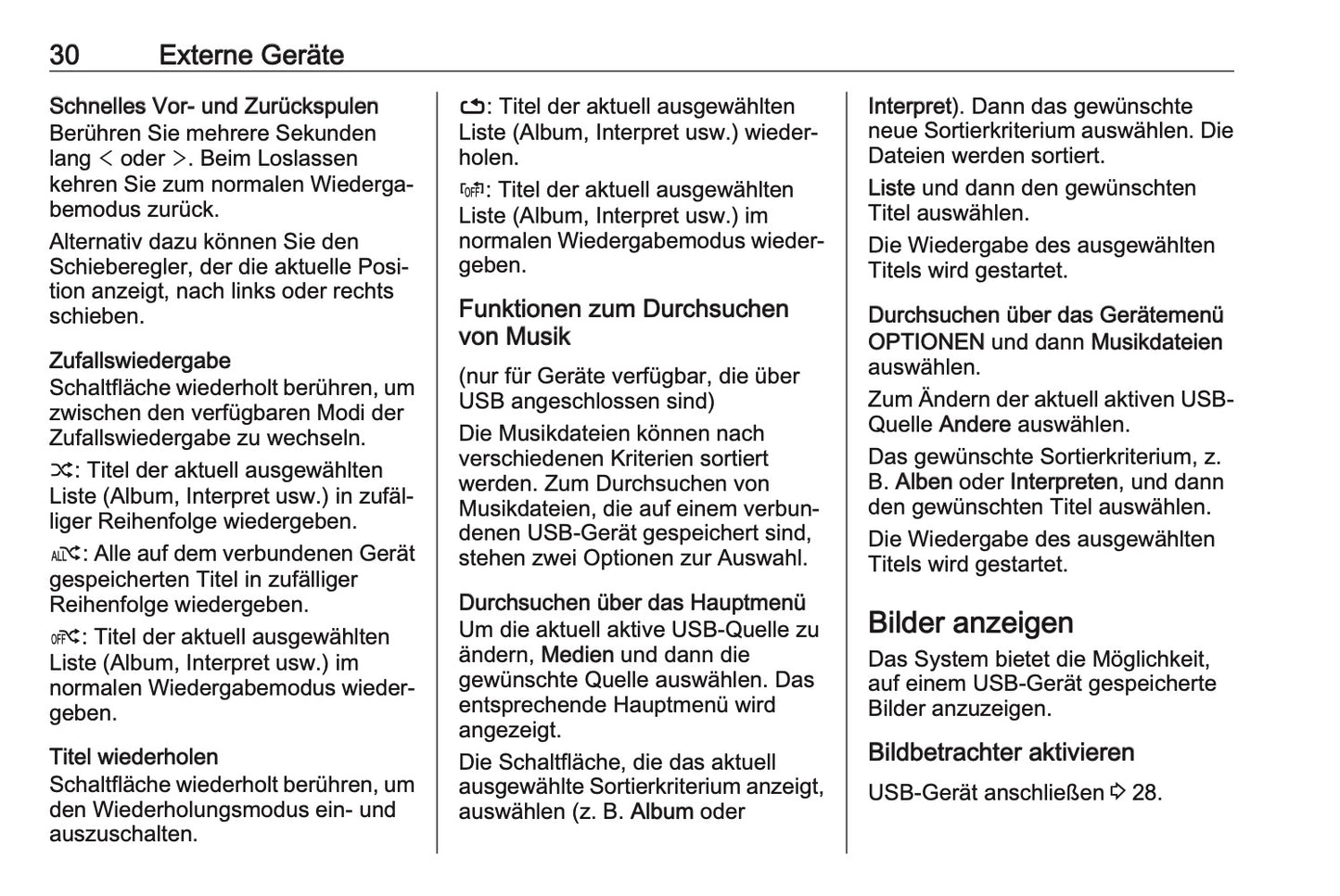 2018-2020 Opel Crossland X Infotainment Manual | German