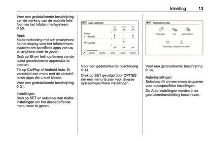 2018 Opel Crossland X Infotainment Manual | Dutch