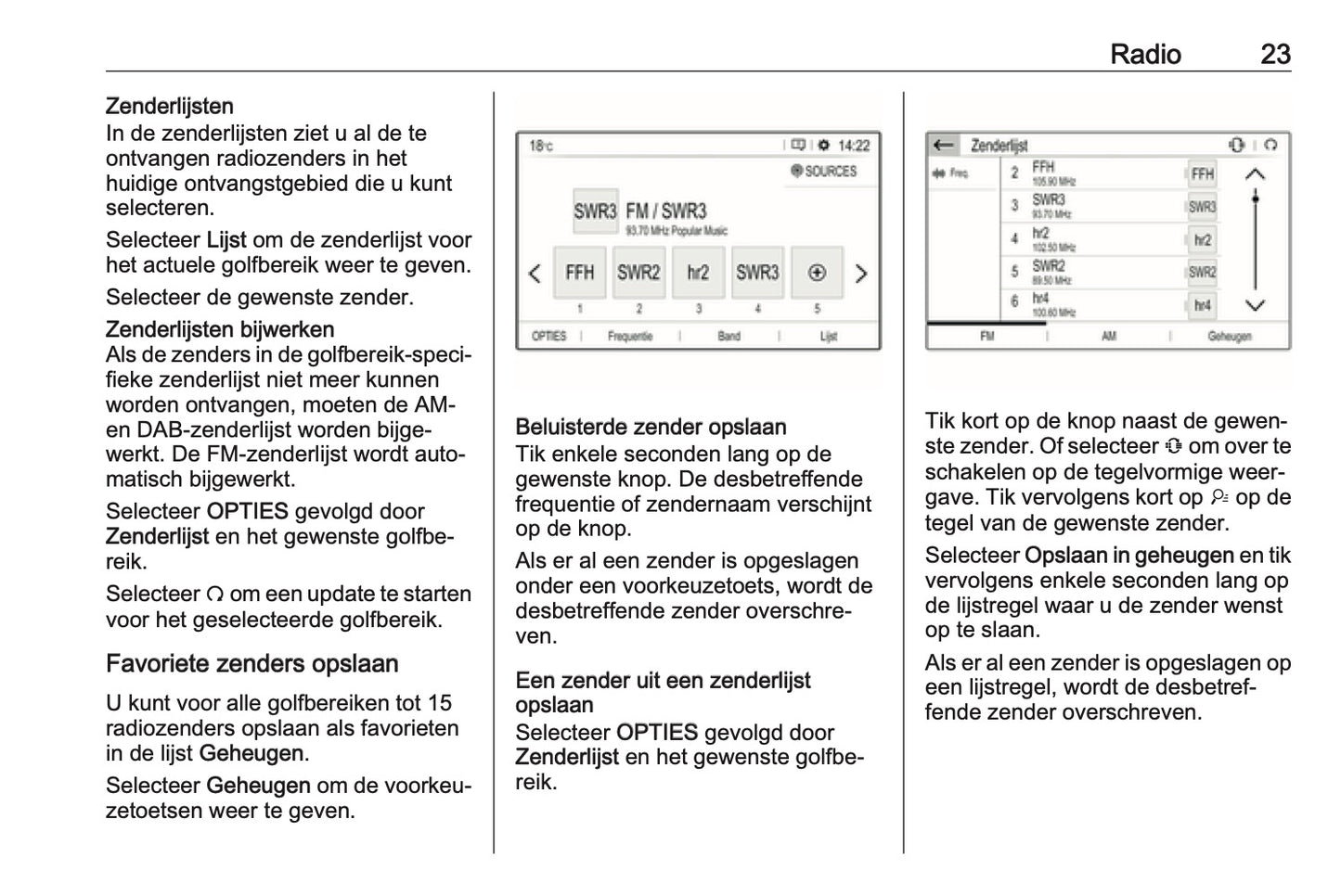 2018 Opel Crossland X Infotainment Manual | Dutch