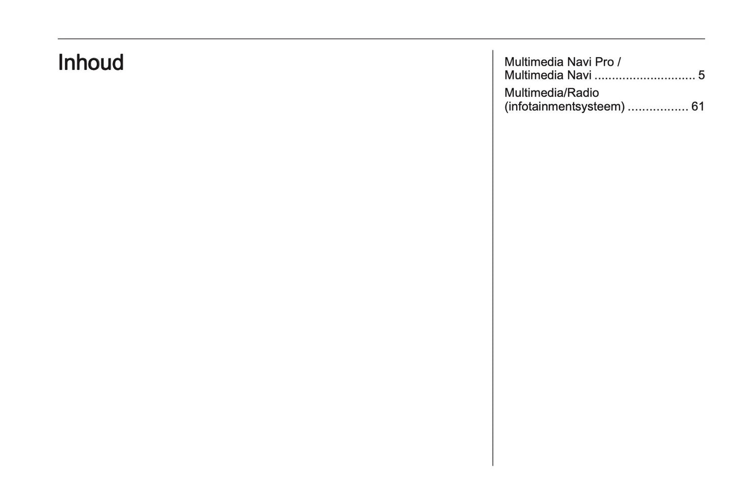 2022-2023 Opel Mokka Infotainment Manual | Dutch