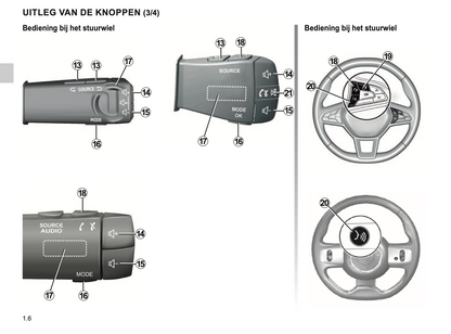 2023-2024 Renault Easy Connect/Easy Link Infotainment Manual | Dutch