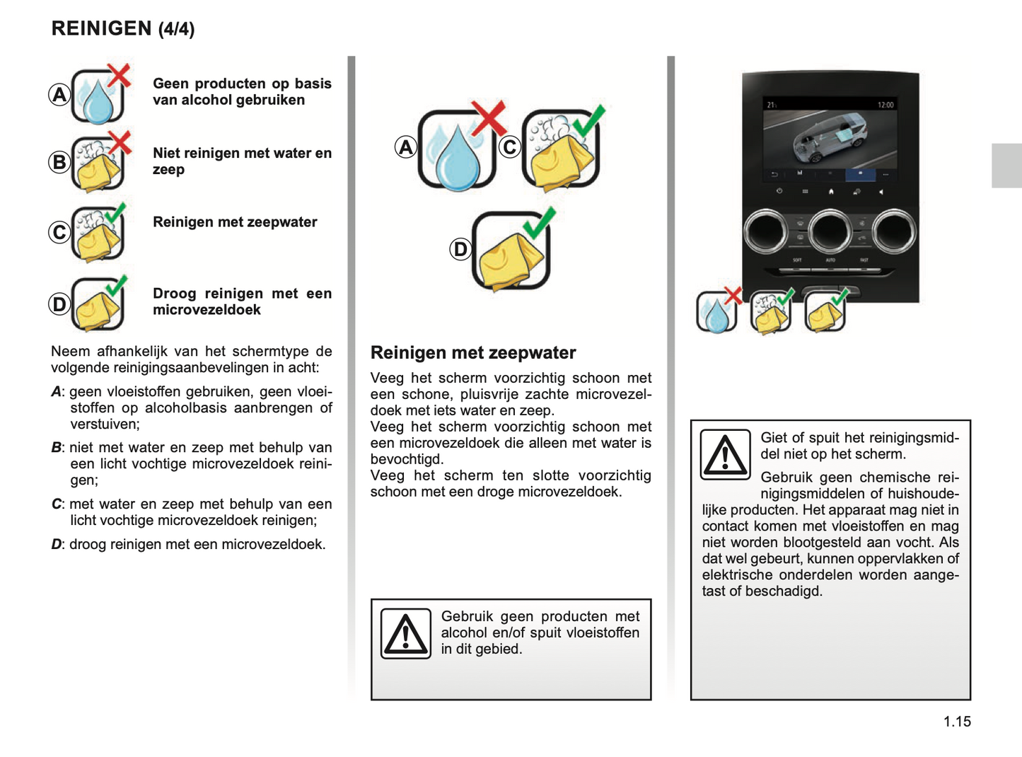 2023-2024 Renault Easy Connect/Easy Link Infotainment Manual | Dutch