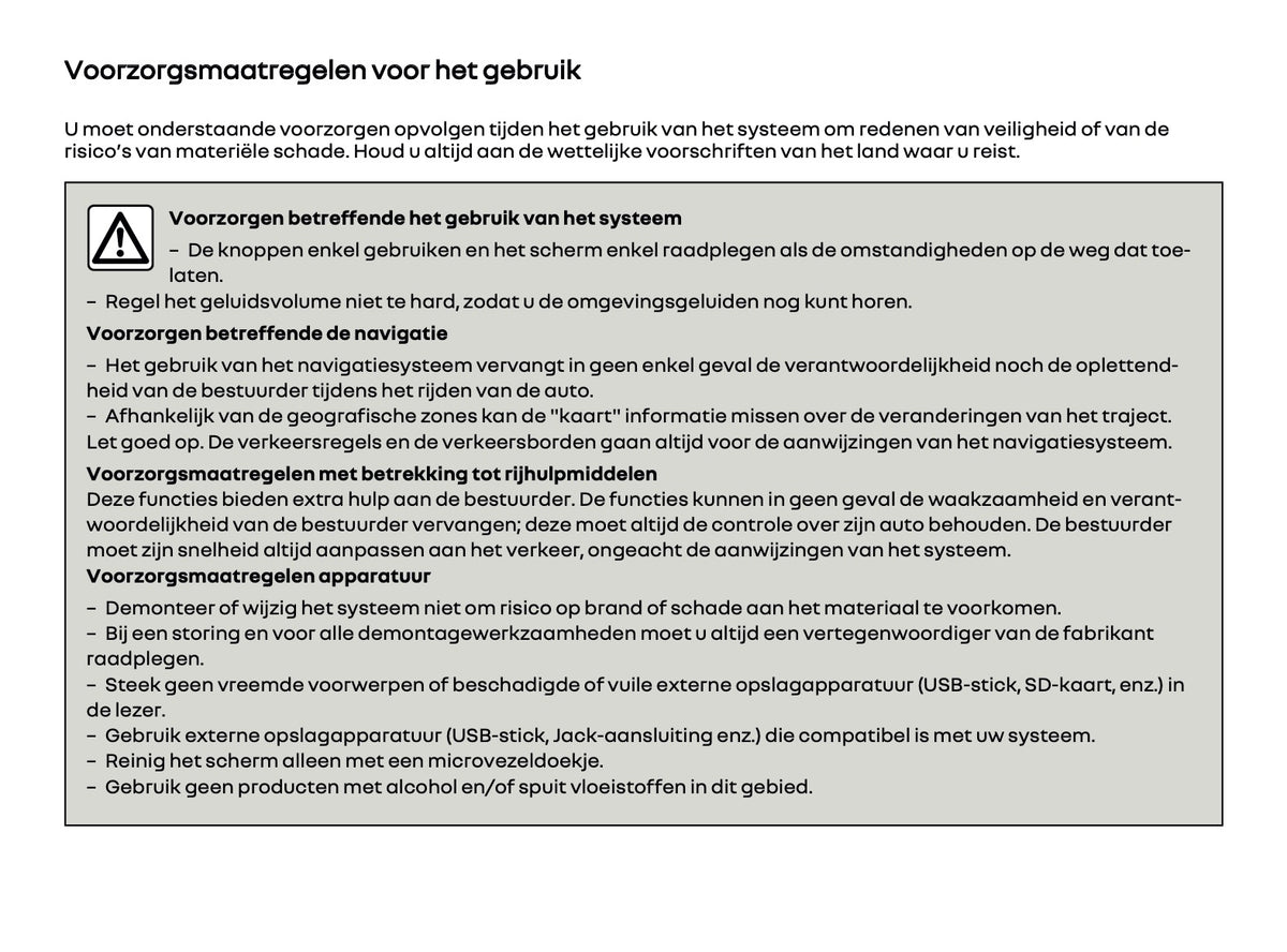 2026 Renault Open R Link Infotainment Manual | Dutch