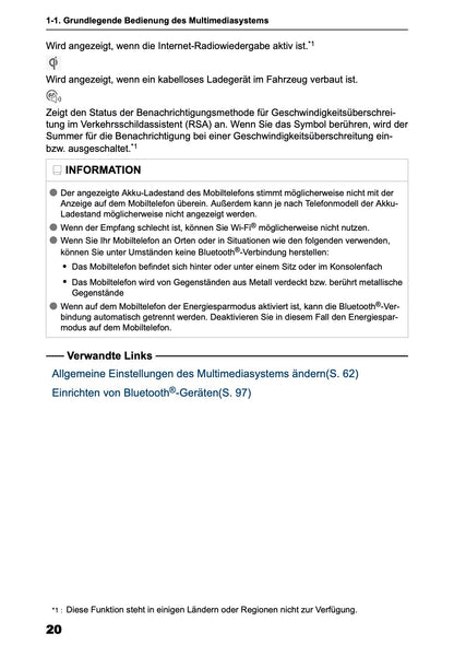 2025-2026 Toyota bZ4X Navigation Manual | German