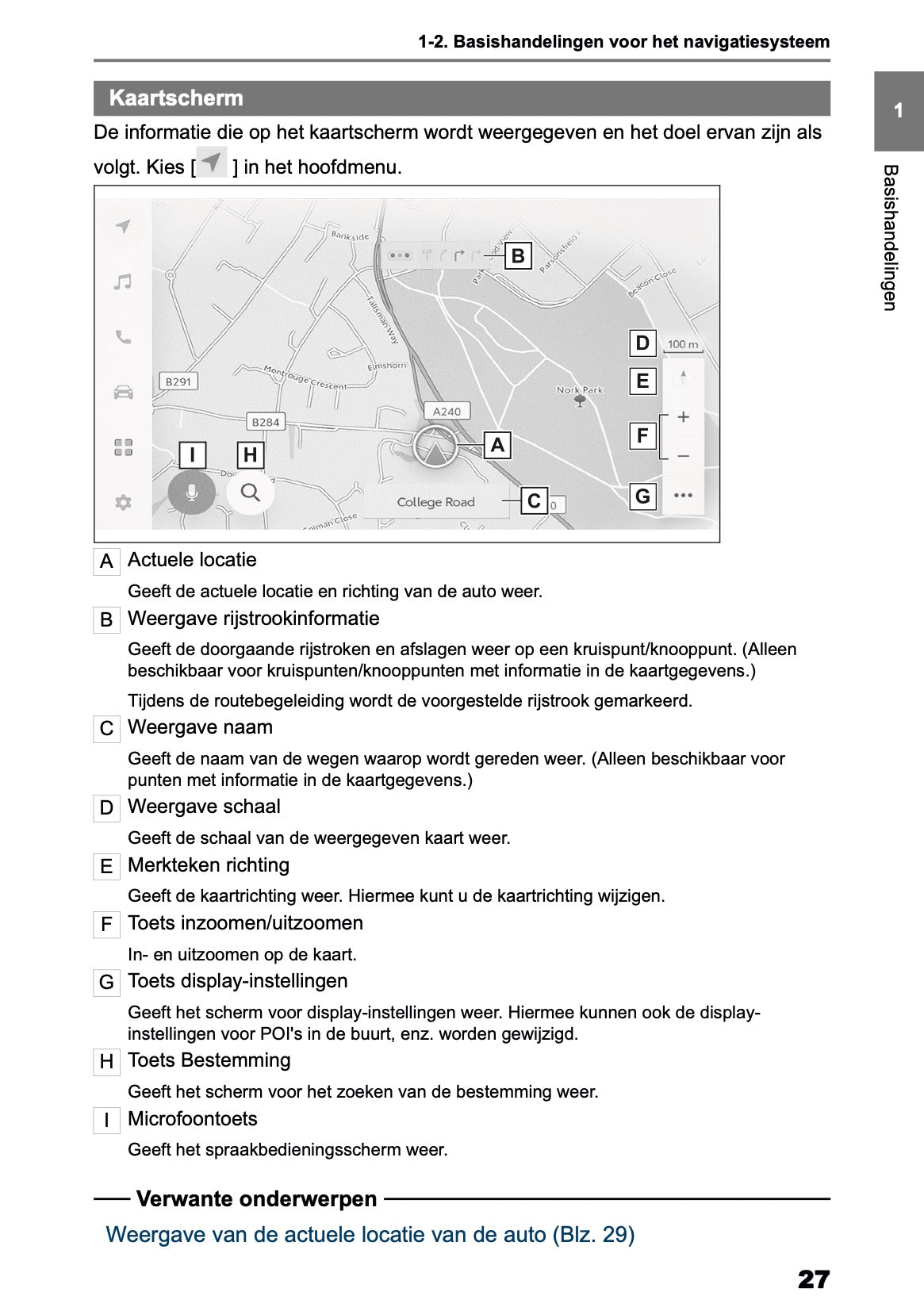 2025-2026 Toyota bZ4X Navigation Manual | Dutch