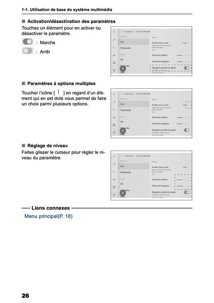 2025-2026 Toyota C-HR HEV/PHEV Navigation Manual | French