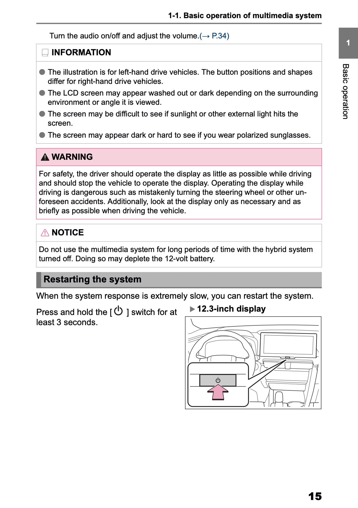 2025-2026 Toyota C-HR HEV/PHEV Navigation Manual | English