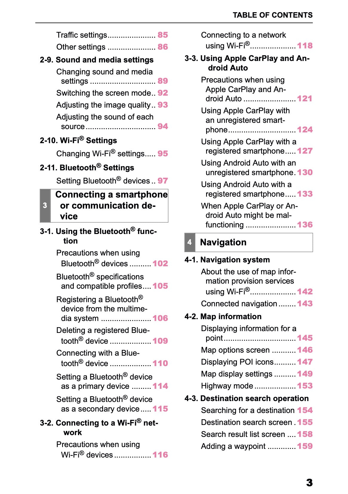 2025-2026 Toyota C-HR HEV/PHEV Navigation Manual | English