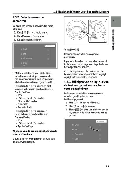 2024-2025 Toyota RAV4 Hybrid Navigation Manual | Dutch