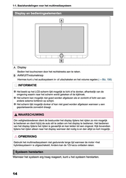 2026 Toyota RAV4 HEV/PHEV Navigation Manual | Dutch