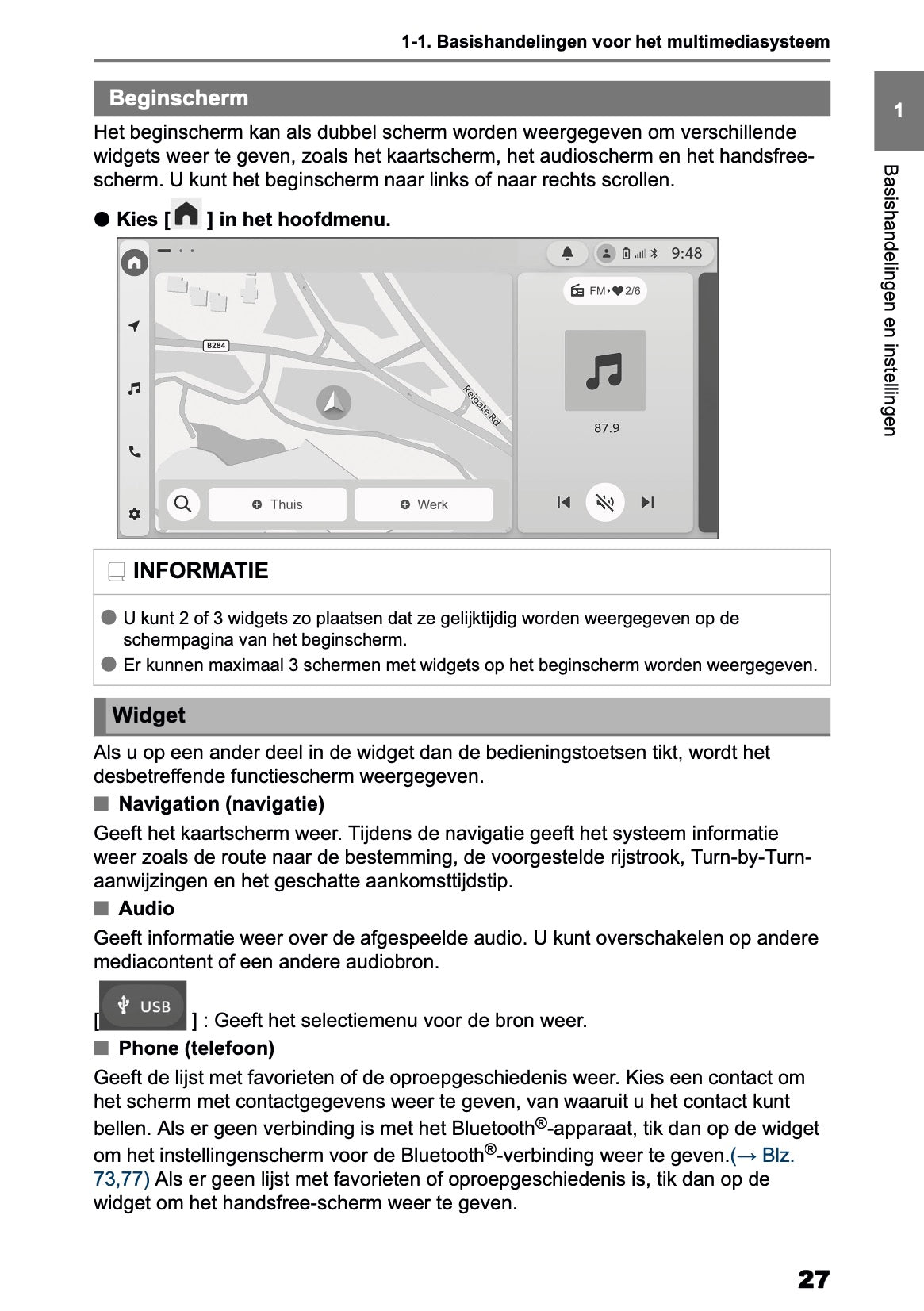 2026 Toyota RAV4 HEV/PHEV Navigation Manual | Dutch