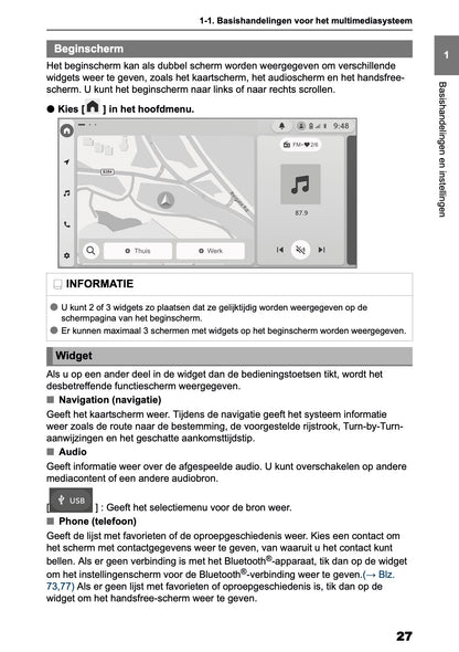 2026 Toyota RAV4 HEV/PHEV Navigation Manual | Dutch