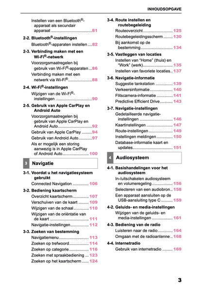 2026 Toyota RAV4 HEV/PHEV Navigation Manual | Dutch