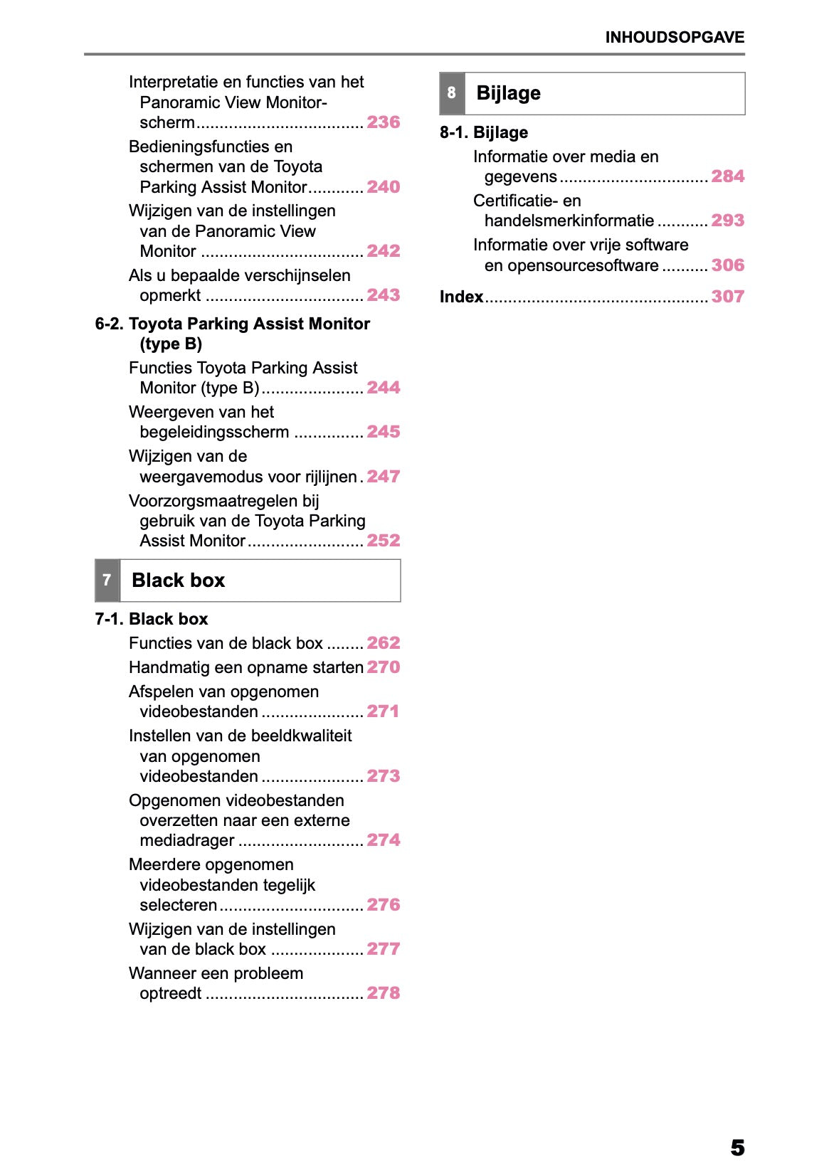 2026 Toyota RAV4 HEV/PHEV Navigation Manual | Dutch