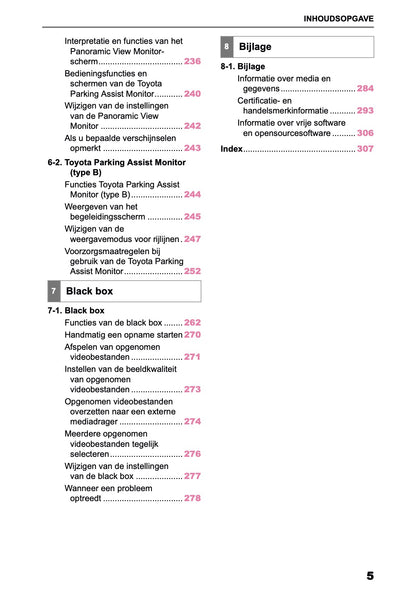 2026 Toyota RAV4 HEV/PHEV Navigation Manual | Dutch