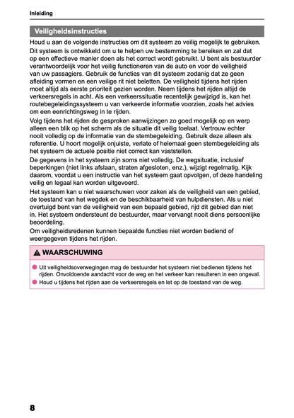 2026 Toyota RAV4 HEV/PHEV Navigation Manual | Dutch