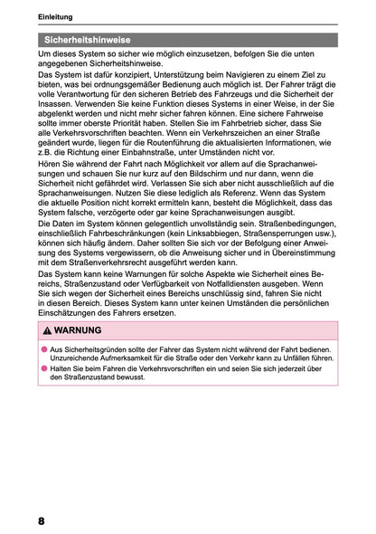 2025 Toyota Yaris Cross Hybrid Navigation Anleitung | Deutsch