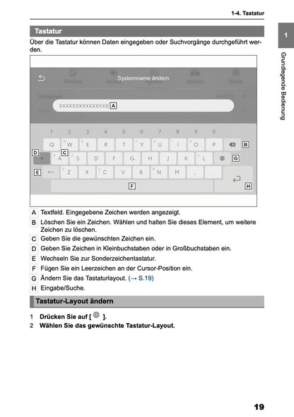 2025 Toyota Yaris Cross Hybrid Multimedia Manual | German