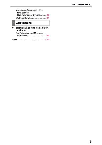 2025 Toyota Yaris Cross Hybrid Multimedia Manual | German