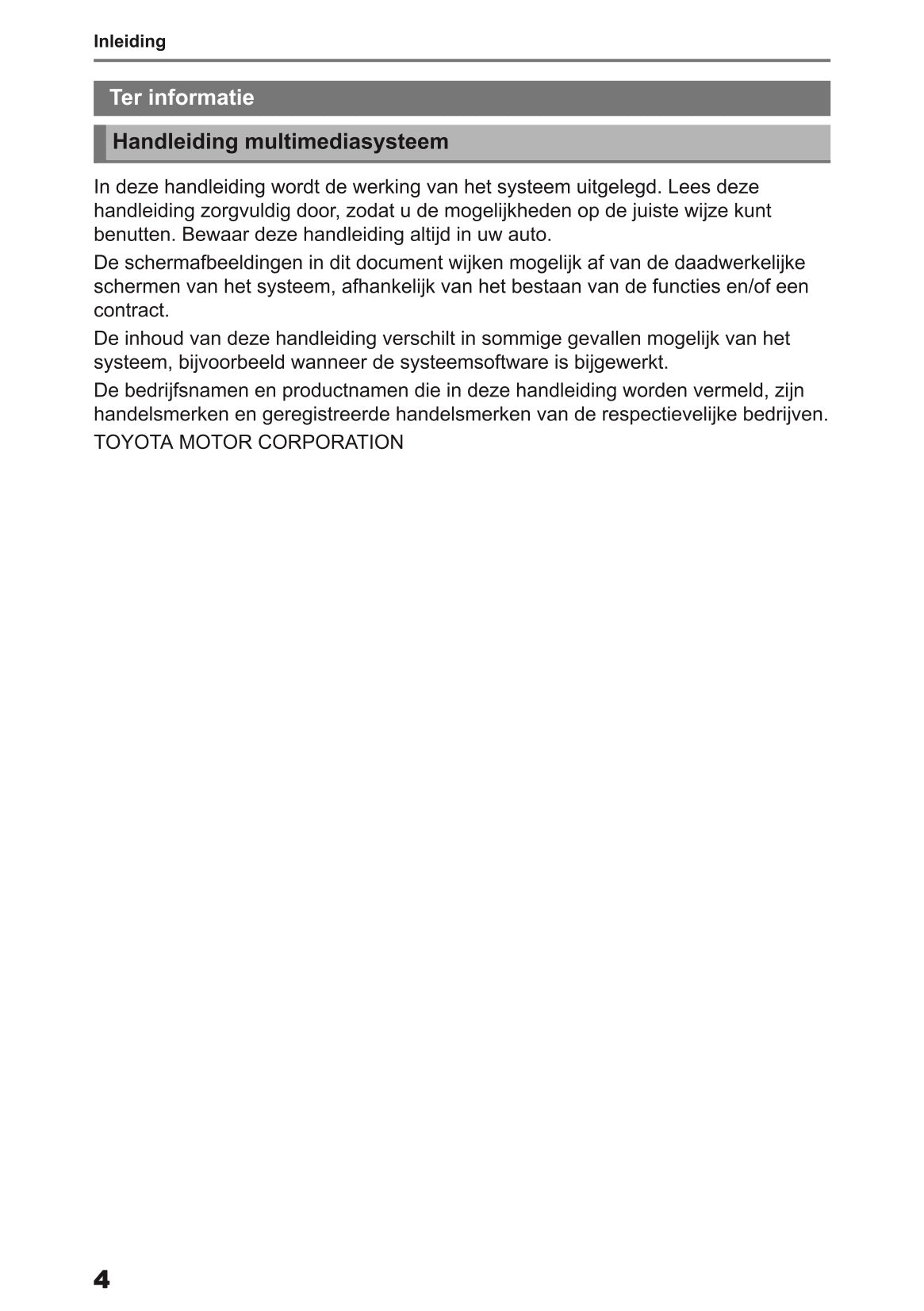 2024 Toyota Yaris Cross Hybrid Multimedia Manual | Dutch