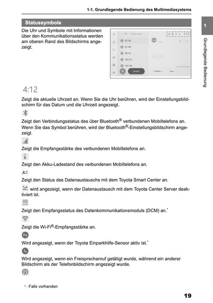 2026 Toyota Yaris Cross Hybrid Navigation Anleitung | Deutsch