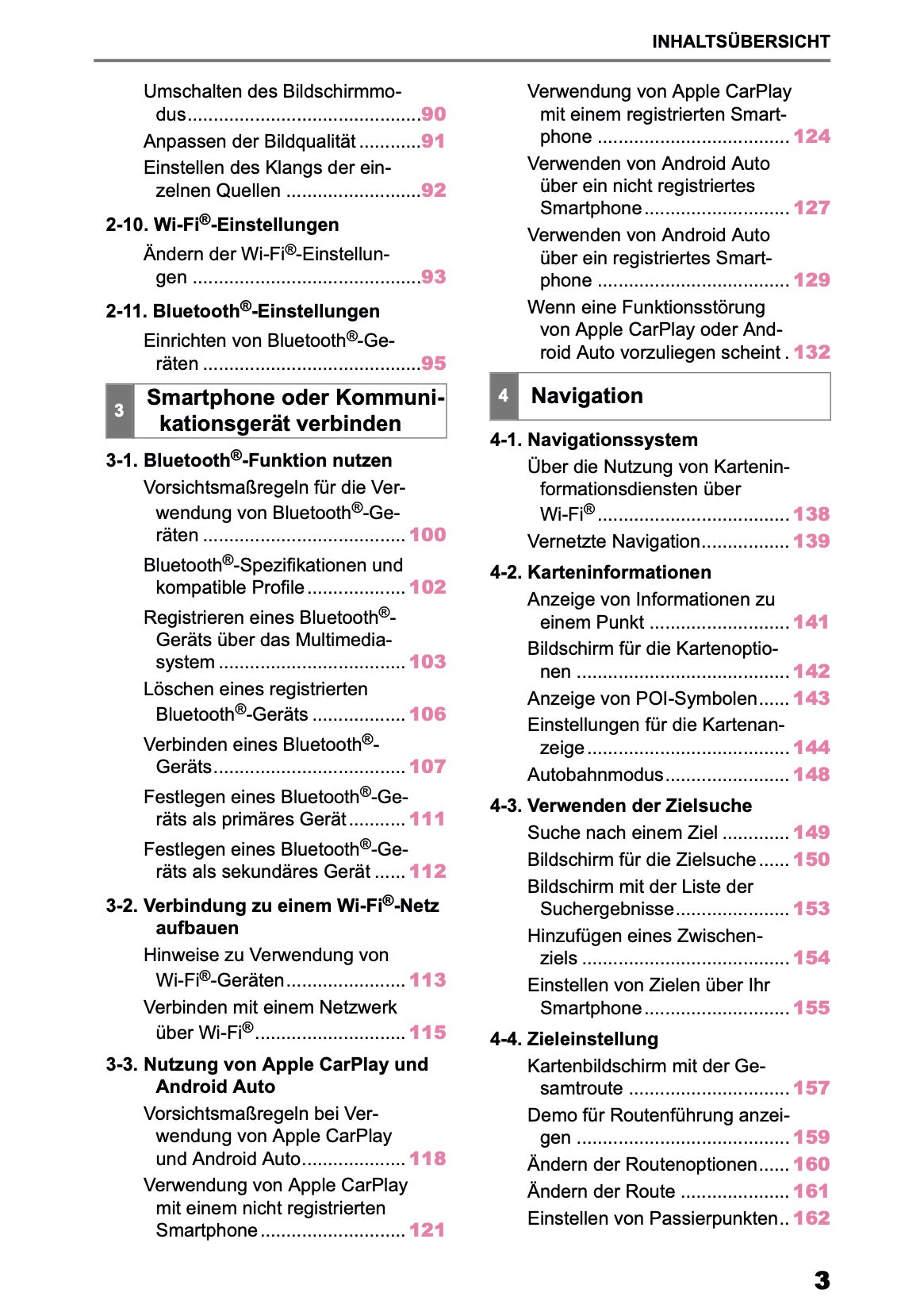 2026 Toyota Yaris Hybrid Navigation Manual | German