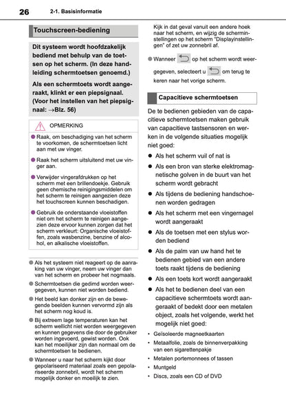 2021 Toyota Yaris Navigation Manual | Dutch