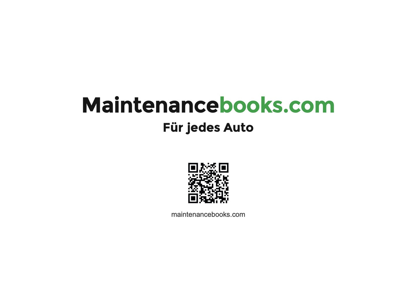 Serviceheft BMW | Deutsch