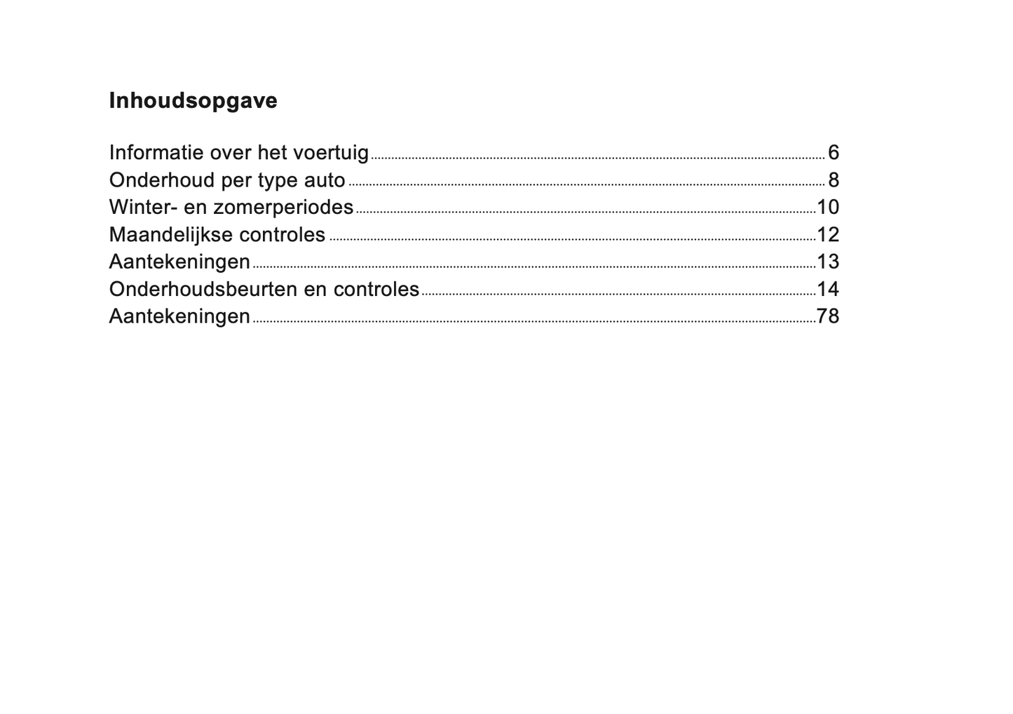 BMW Maintenance Book | Dutch