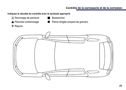 Dacia Maintenance Book | French