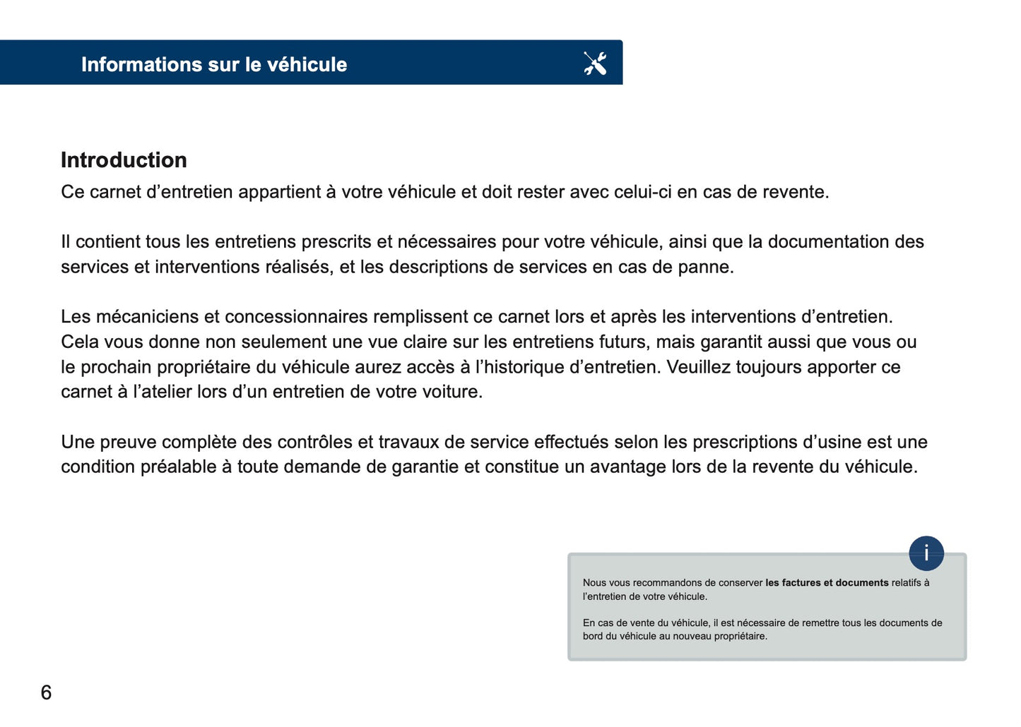 Jeep Maintenance Book | French