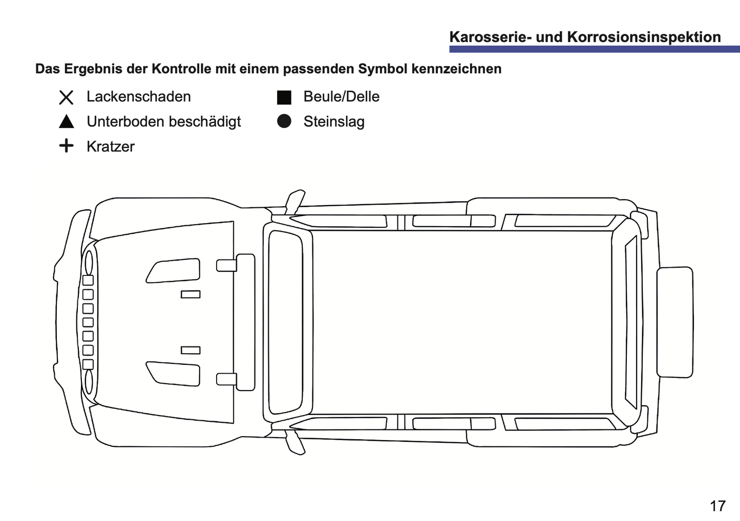 Serviceheft Jeep | Deutsch