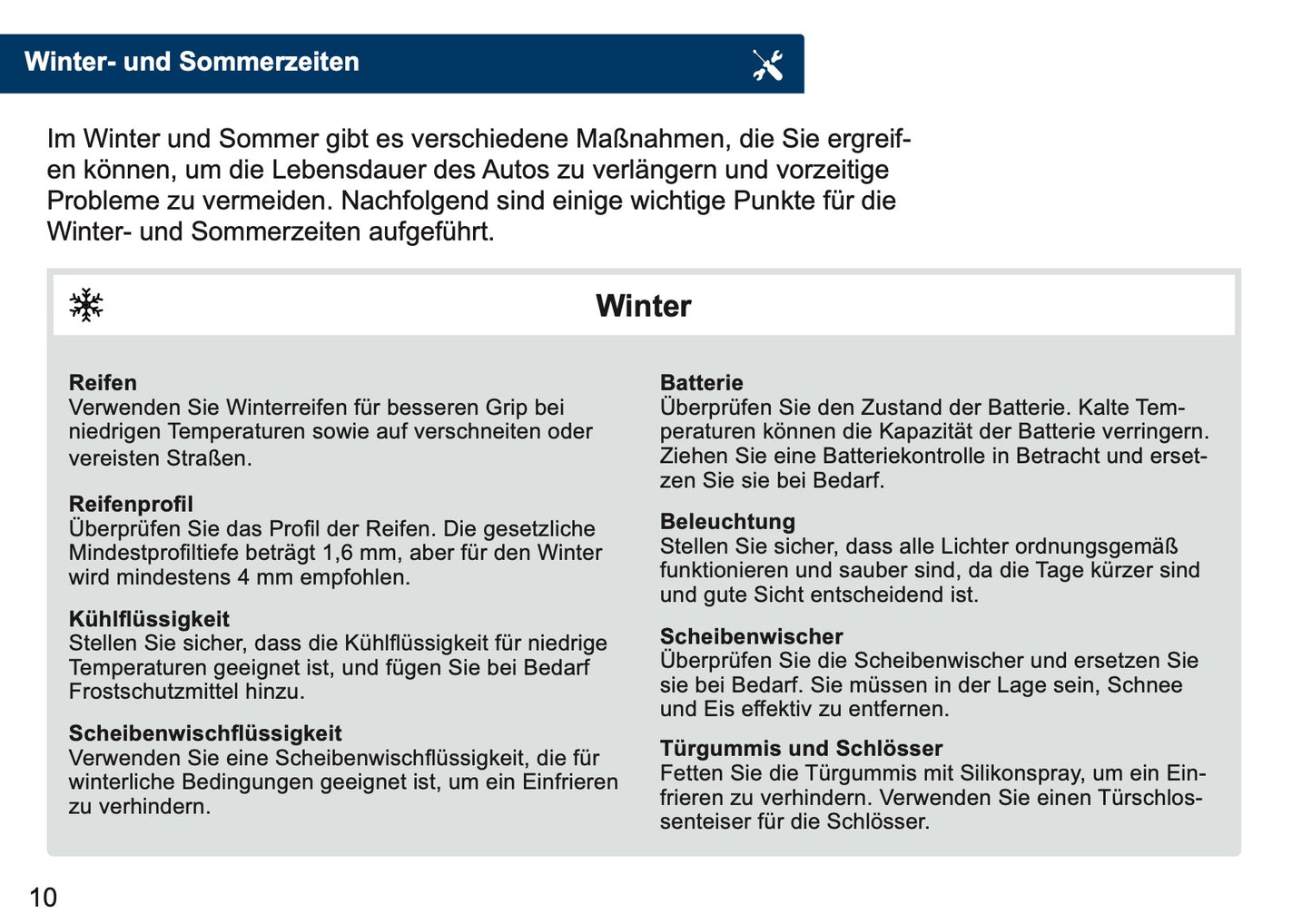 Serviceheft Land Rover | Deutsch