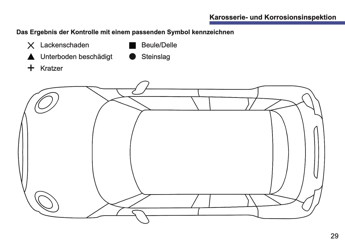 Serviceheft Mini | Deutsch