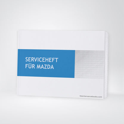 Mazda Maintenance Book | German