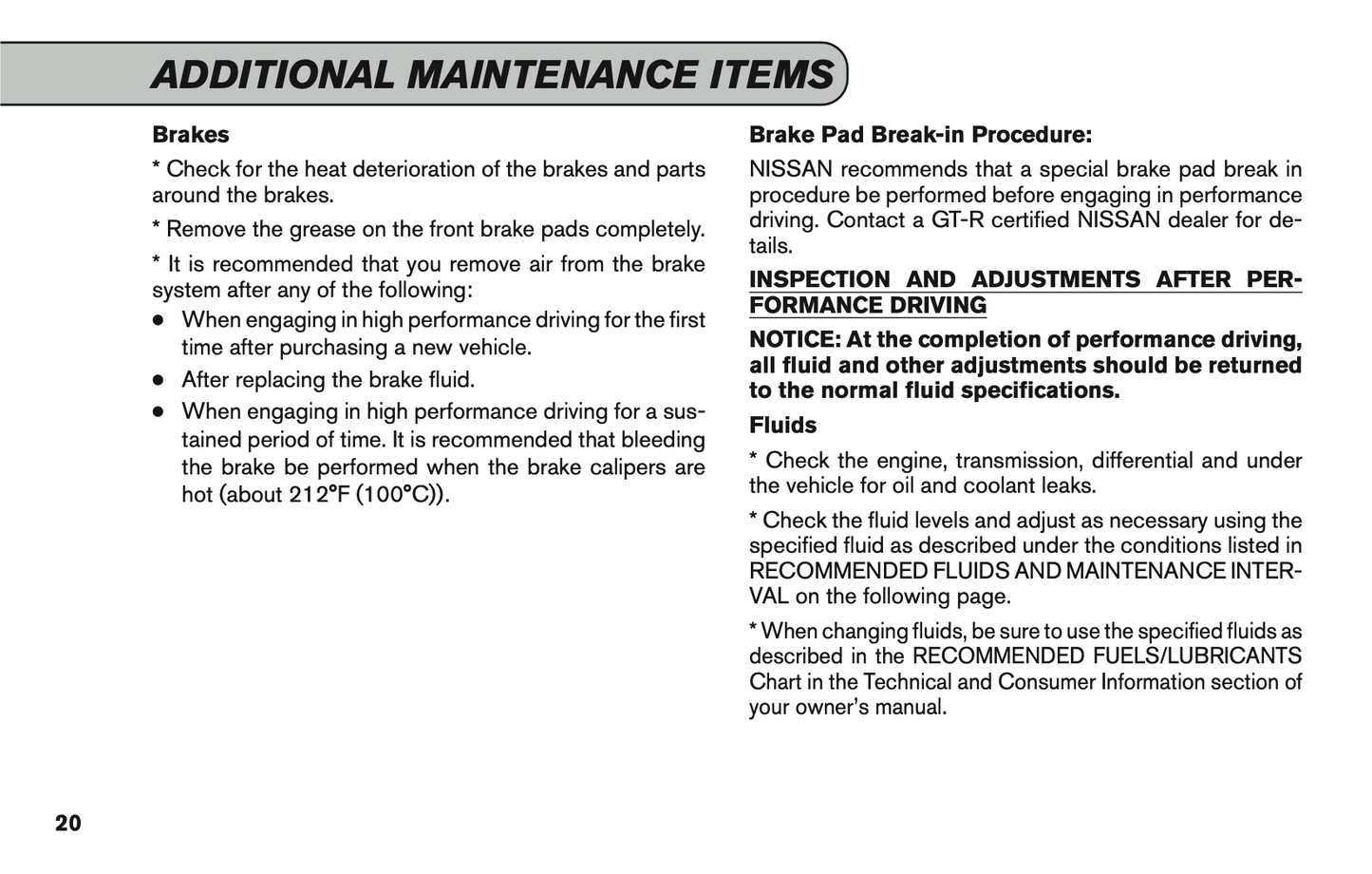 2016 Nissan GT-R Service & Maintenance Guide | English