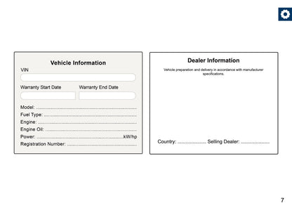Nissan Maintenance Book | English