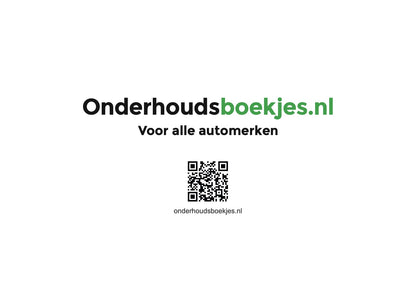 Nissan Maintenance Book | Dutch