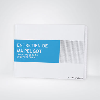 Peugeot Maintenance Book | French