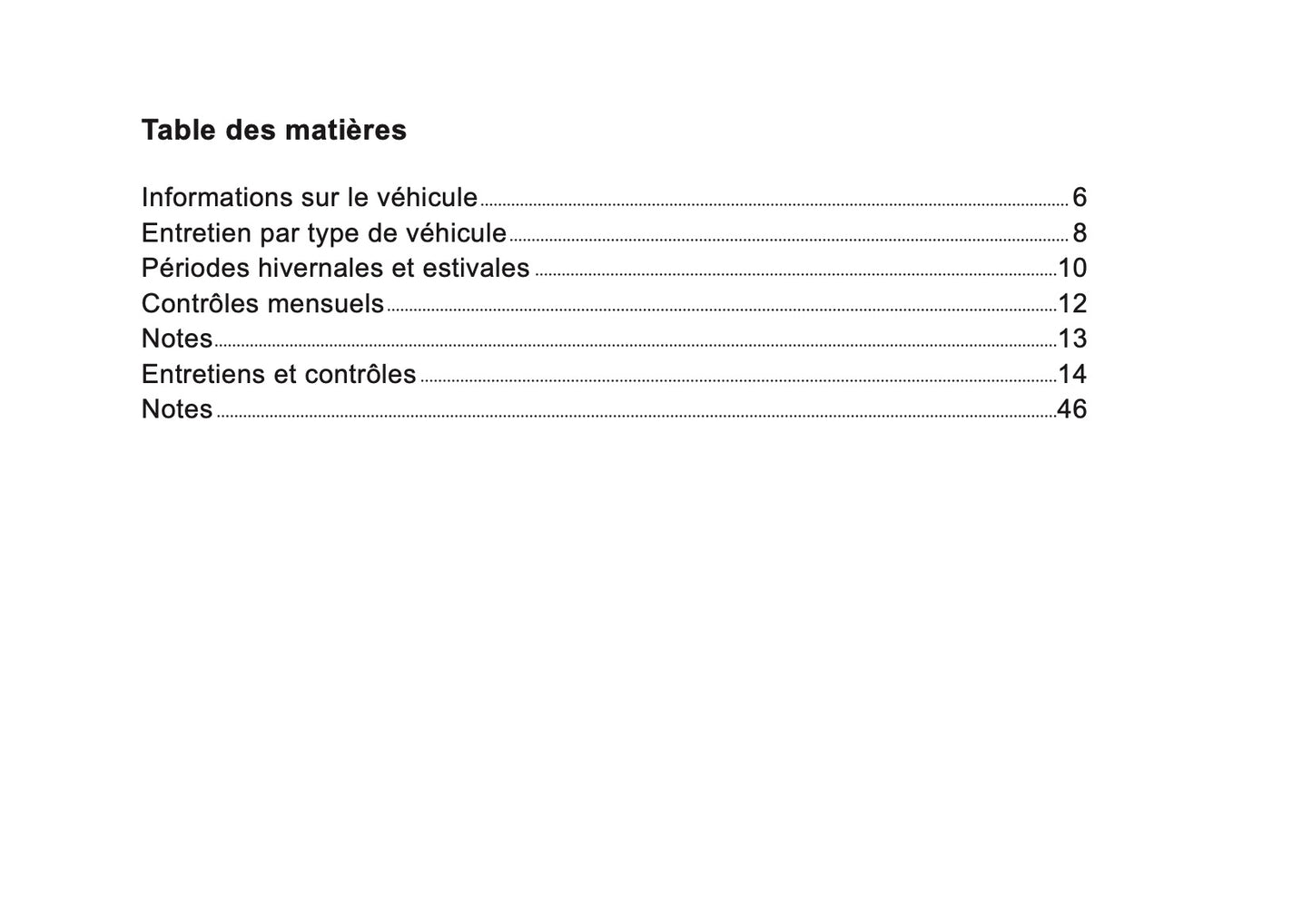 Peugeot Maintenance Book | French