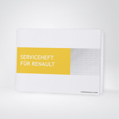 Serviceheft Renault | Deutsch