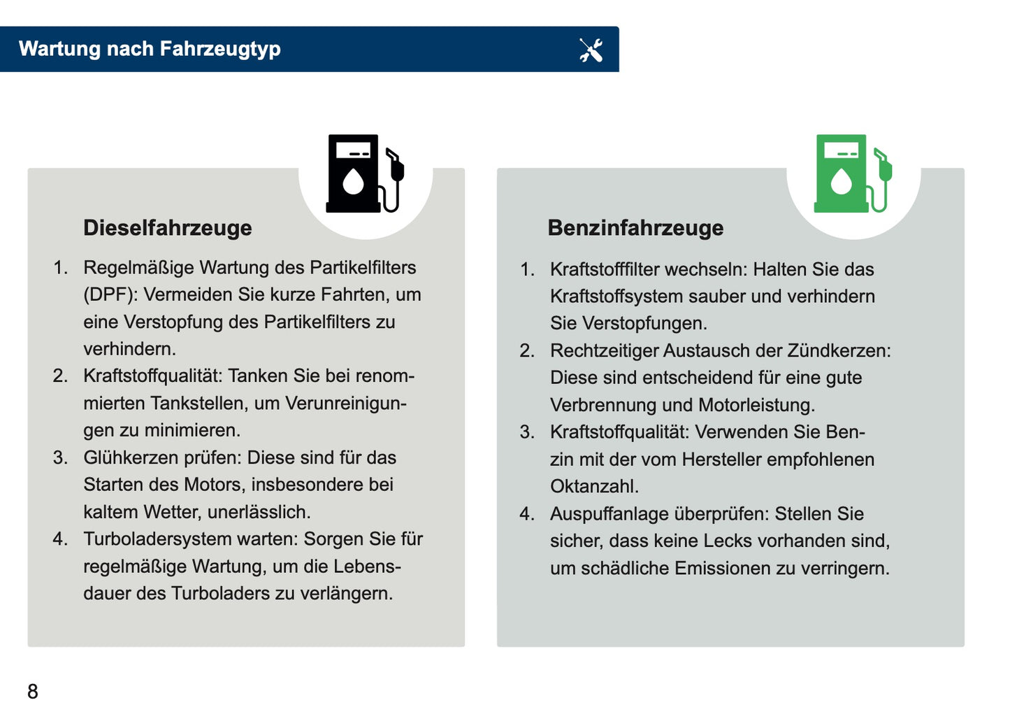 Serviceheft Toyota | Deutsch